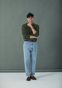 Jean Selvedge Blue Bleach -  Retro Fit